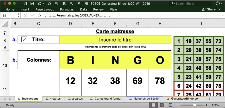 generateur bingo telecharger excel 90 win 2016