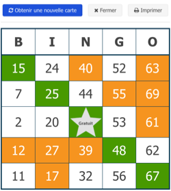 carte bingo virtuelle gratuite