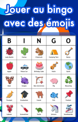 bingo avec emojis