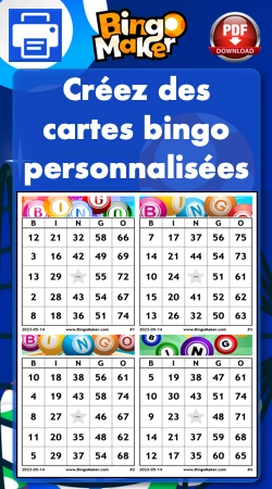 bingo maker créer des cartes bingo personnalisées