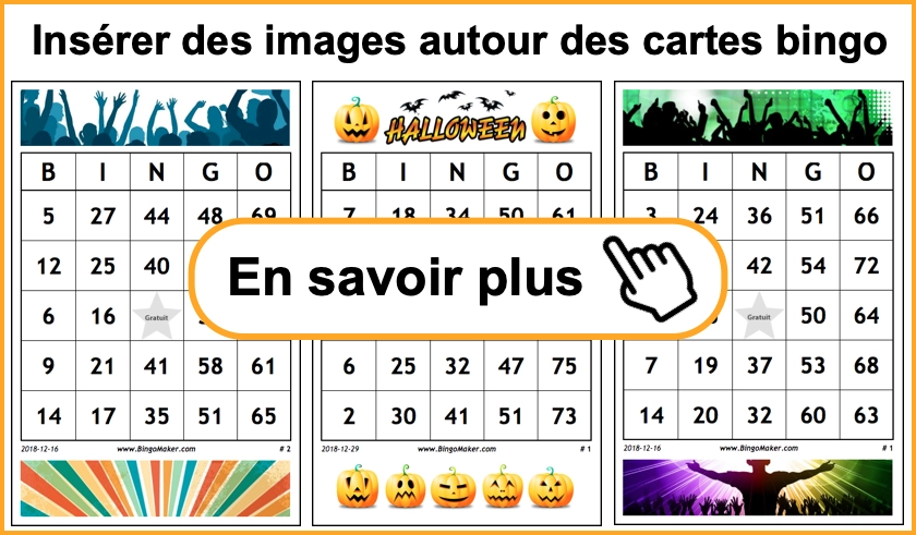 bingo maker cartes bingo design