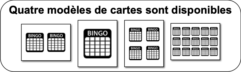 imprimer cartes bingo